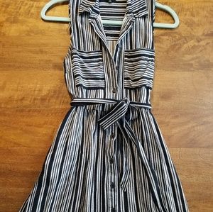 Striped vtg inspired dress size XS